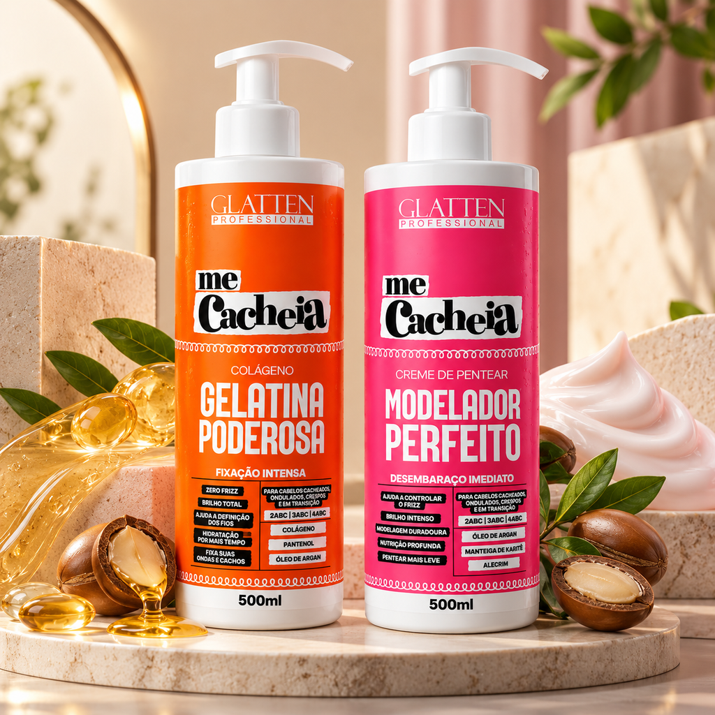 Pack Rizos Perfectos Me Cacheia – Glatten Professional