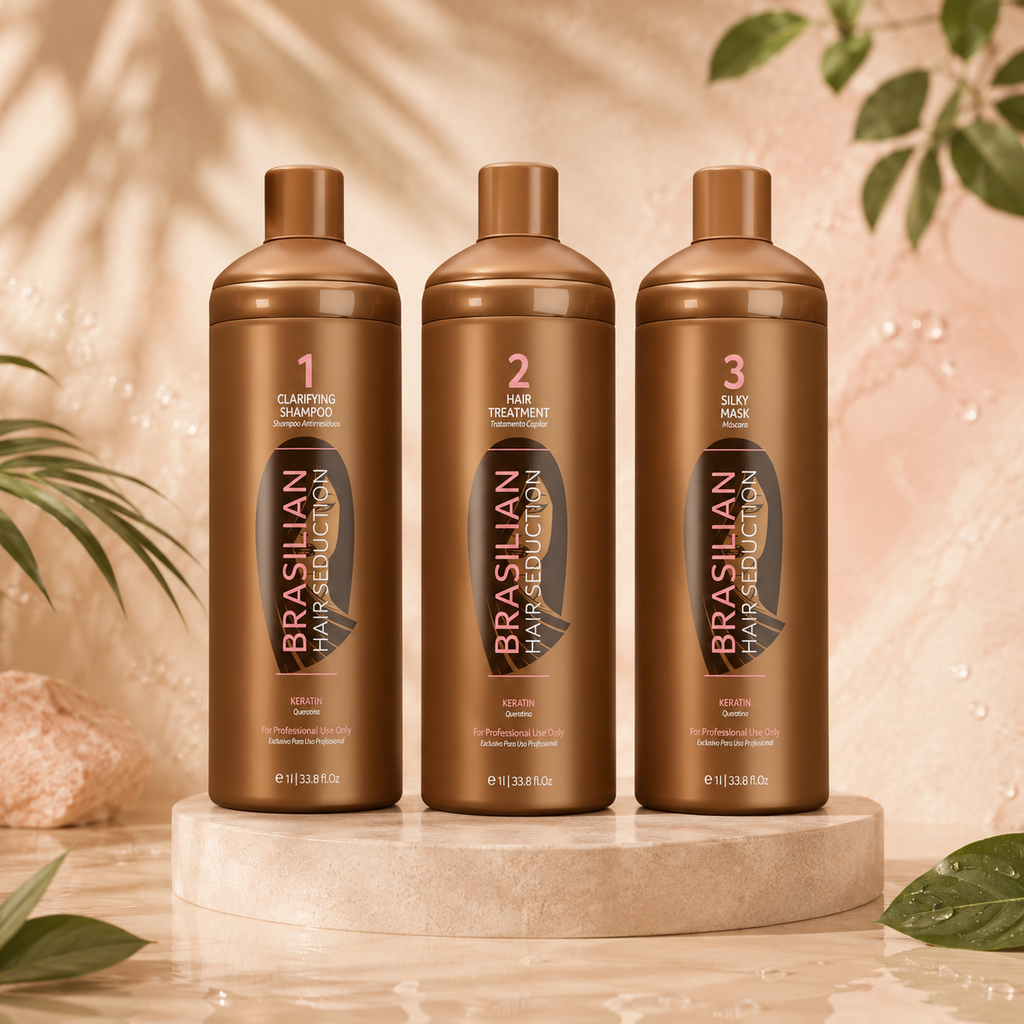 Alisado Brasilian Hair Seduction / Kit 1 litro