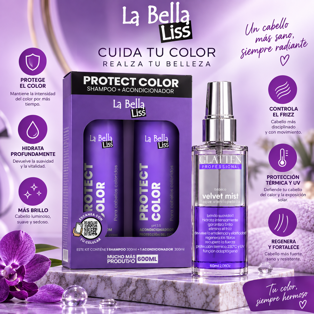 Pack Blonde Equilibrante | Para Cabellos Decolorados