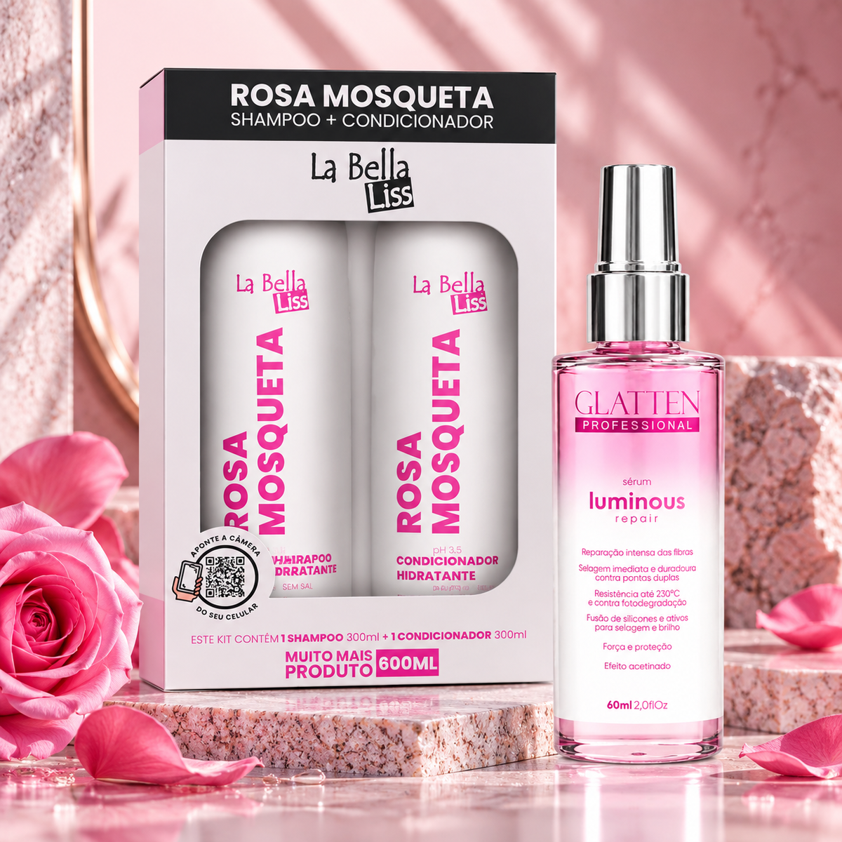 Pack Rosa Mosqueta + Luminous Repair | Hidratación y Reparación
