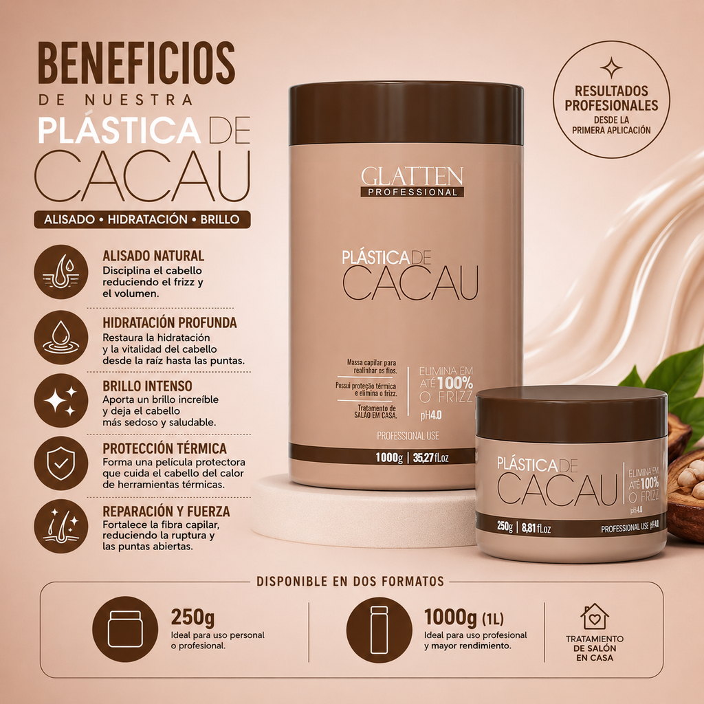 Botox Plástica de Cacau 1000g