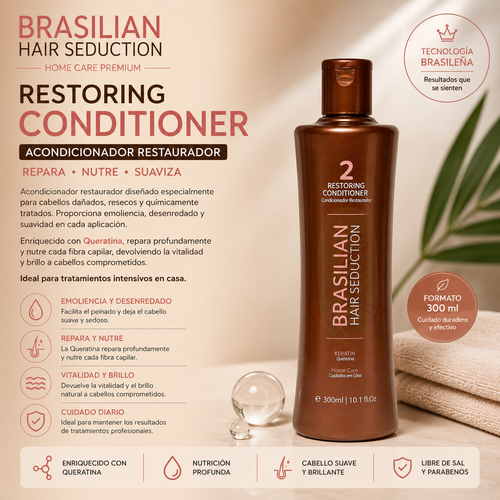 Acondicionador Reparador BHS / Home Care 300 ml