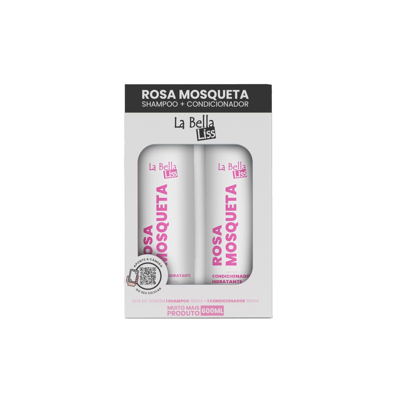 Kit Rosa Mosqueta Sh+Ac 300ml