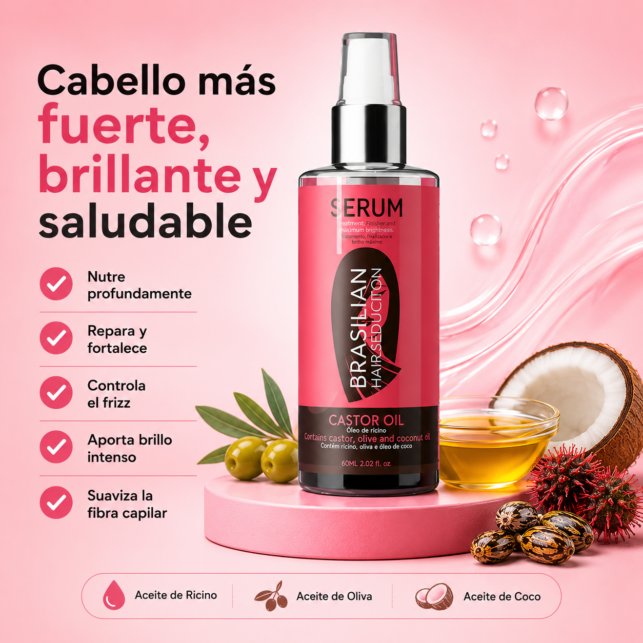 Sérum Ricino 60ml / Home Care BHS