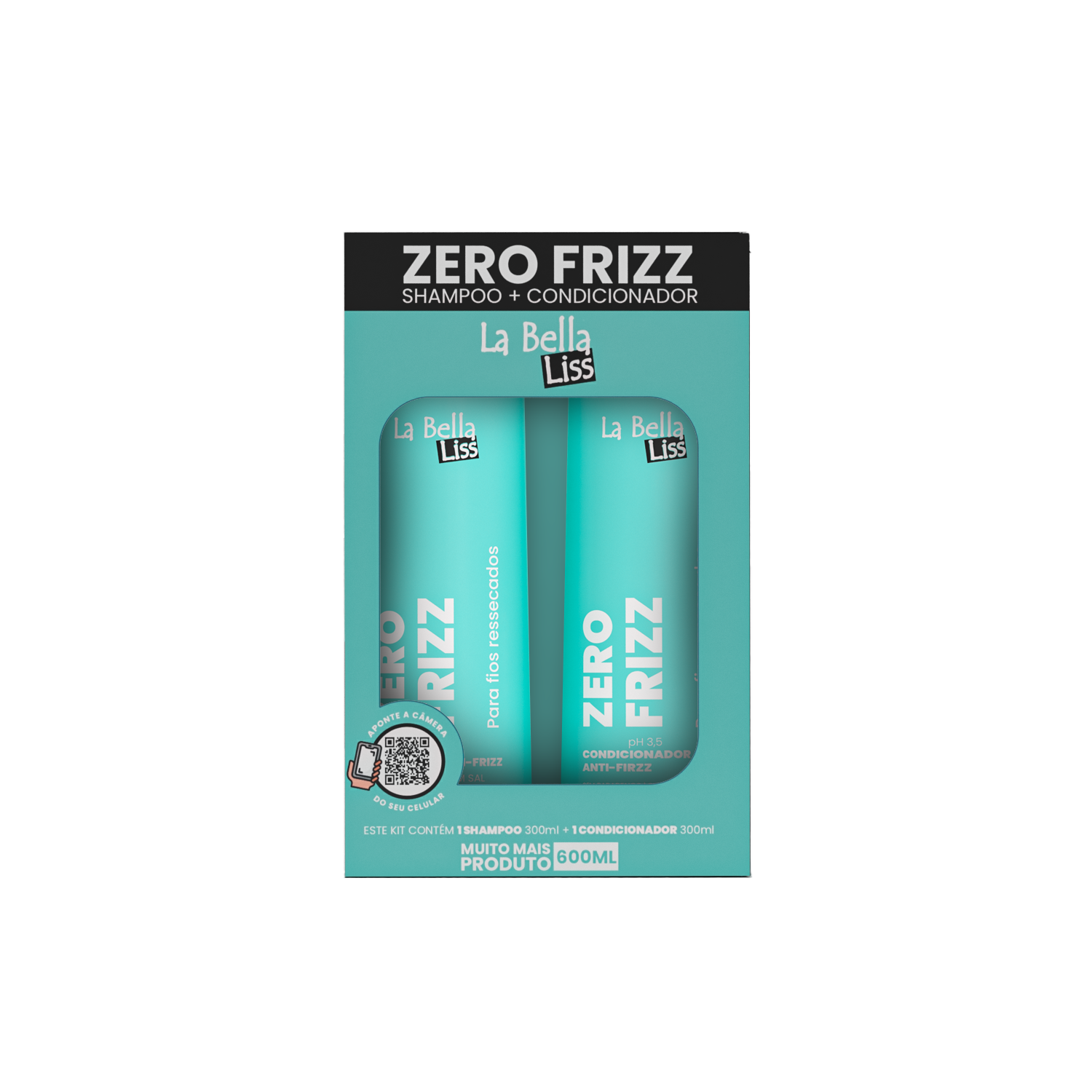 Kit Zero Frizz Sh+Ac 300ml