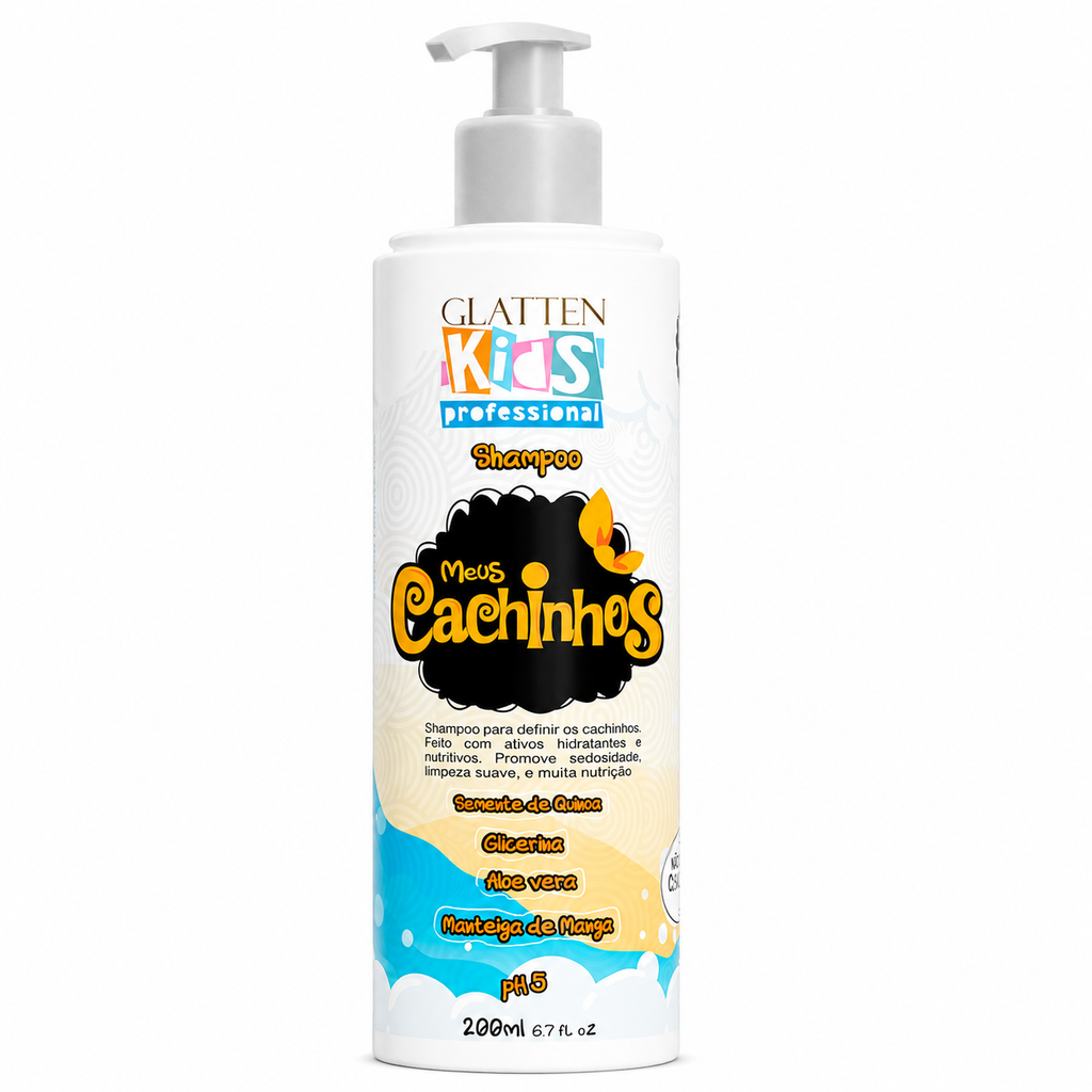 Kit Meus Cachinhos / Shampoo + Acondicionador + Crema de Peinar
